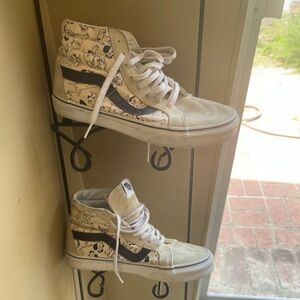 Disney Cream and Black Women's Sneakers
